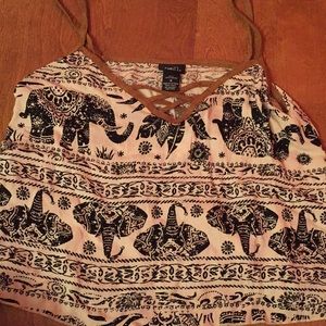 Elephant tank top